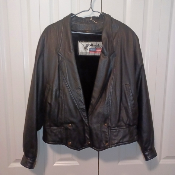 Genuine Leather vintage motorcycle jacket - Picture 1 of 4